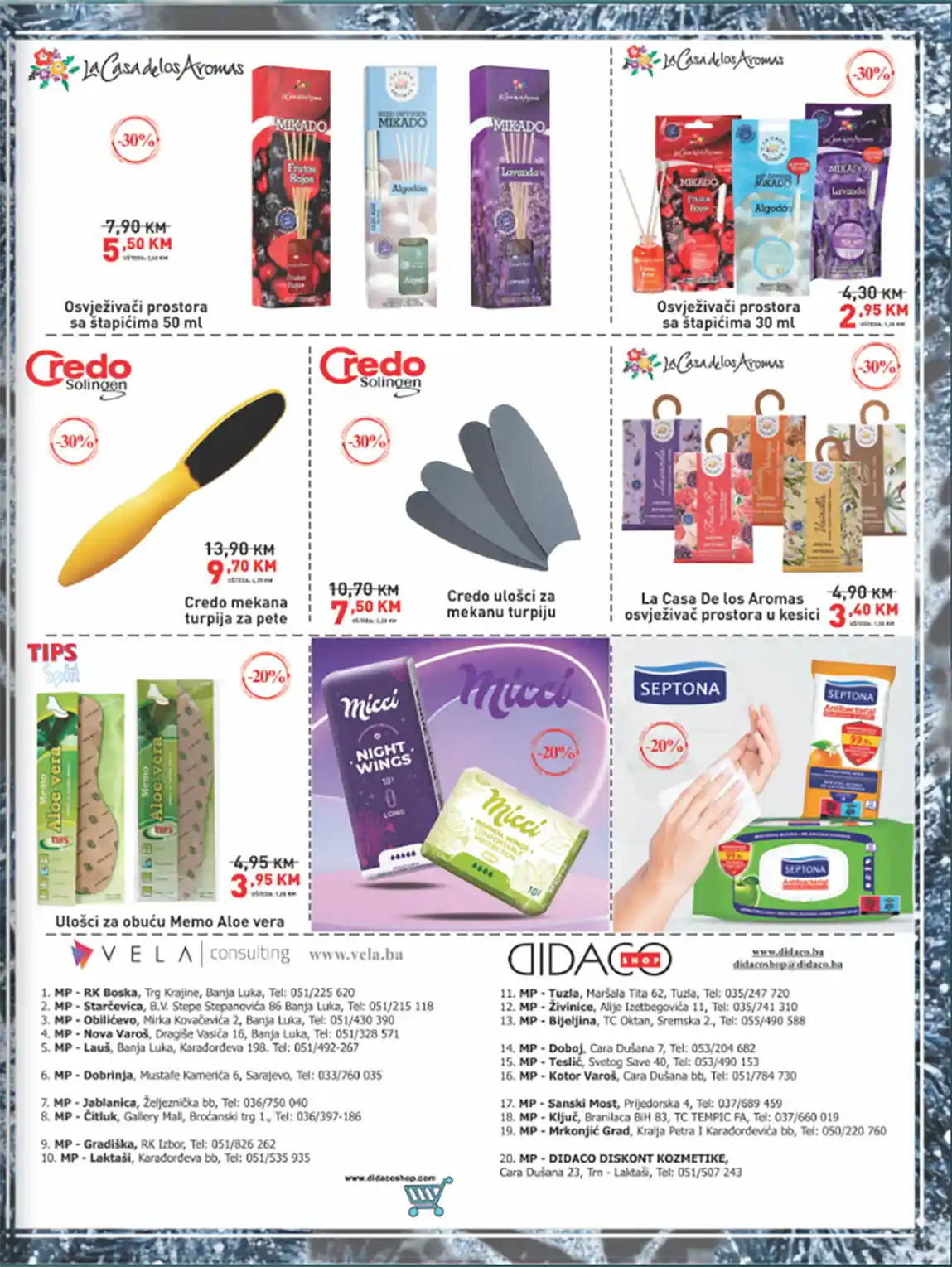 DIDACO akcija sniženja