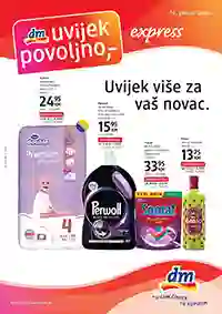 DM Express katalog – sniženja do 27. januara 2026