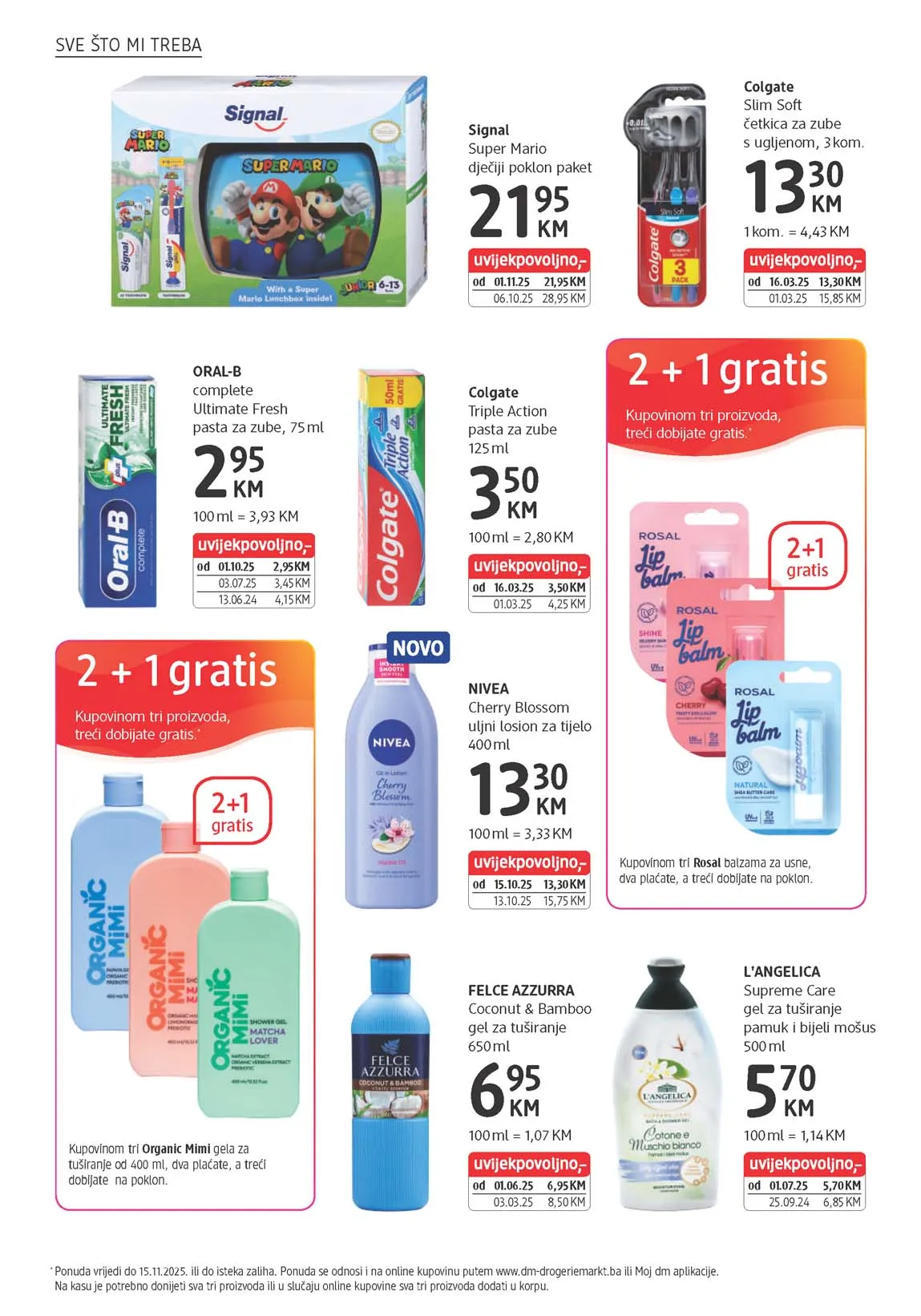 dm akcija katalog sniženja