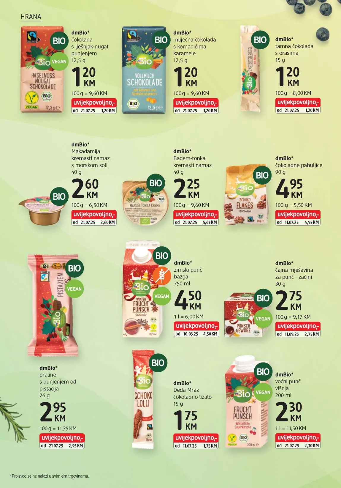 dm akcija katalog sniženja