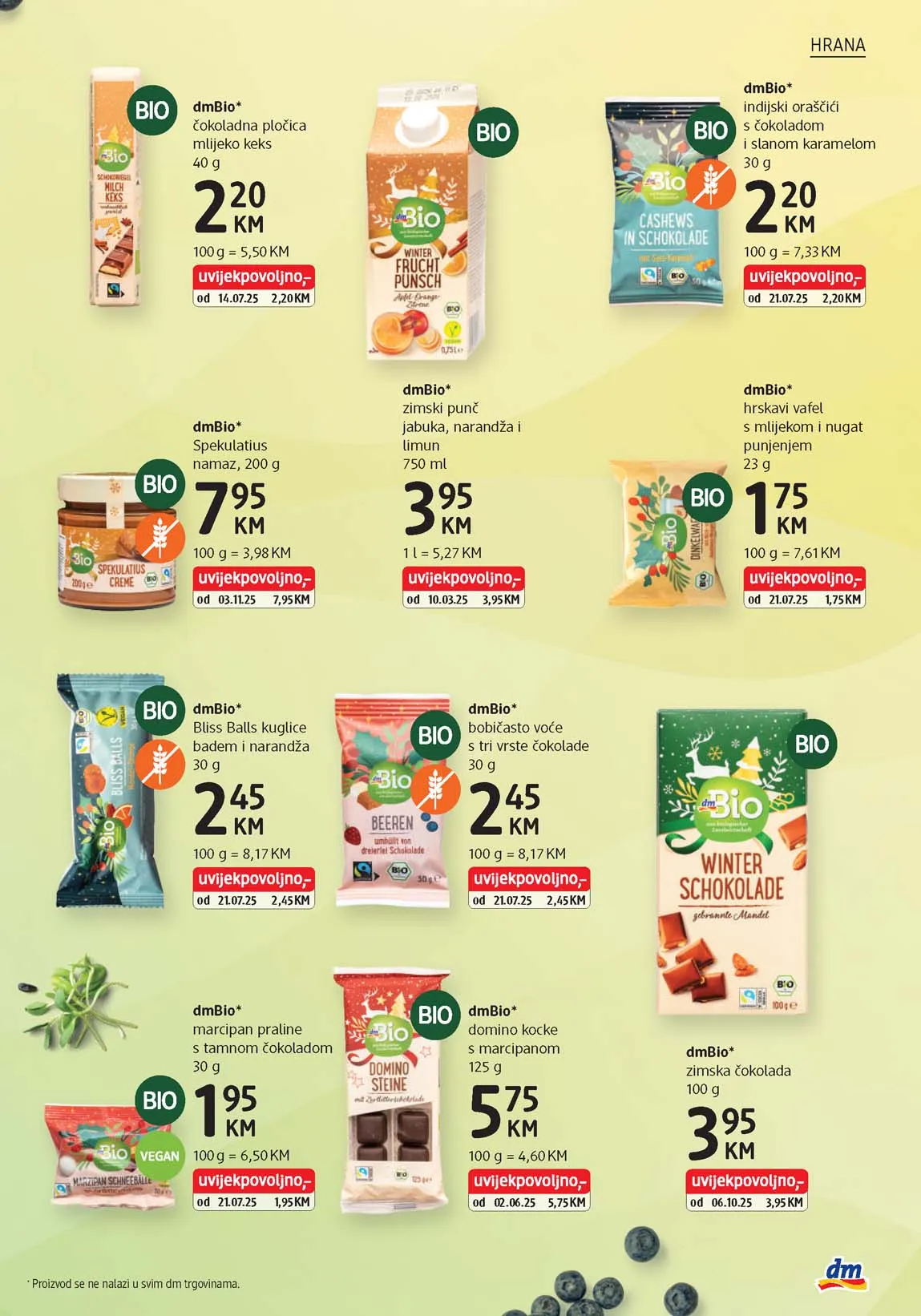 dm akcija katalog sniženja