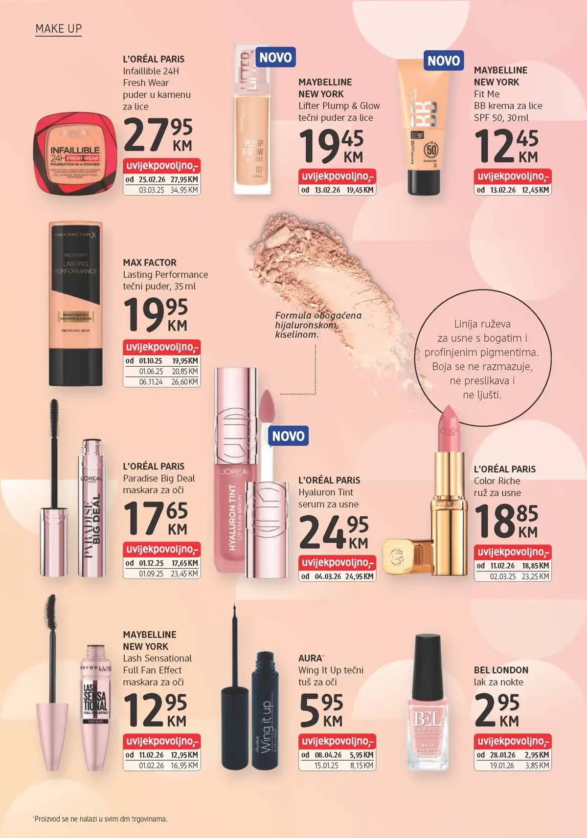 dm katalog sniženja strana 4 dm akcija katalog april 2026 strana 4