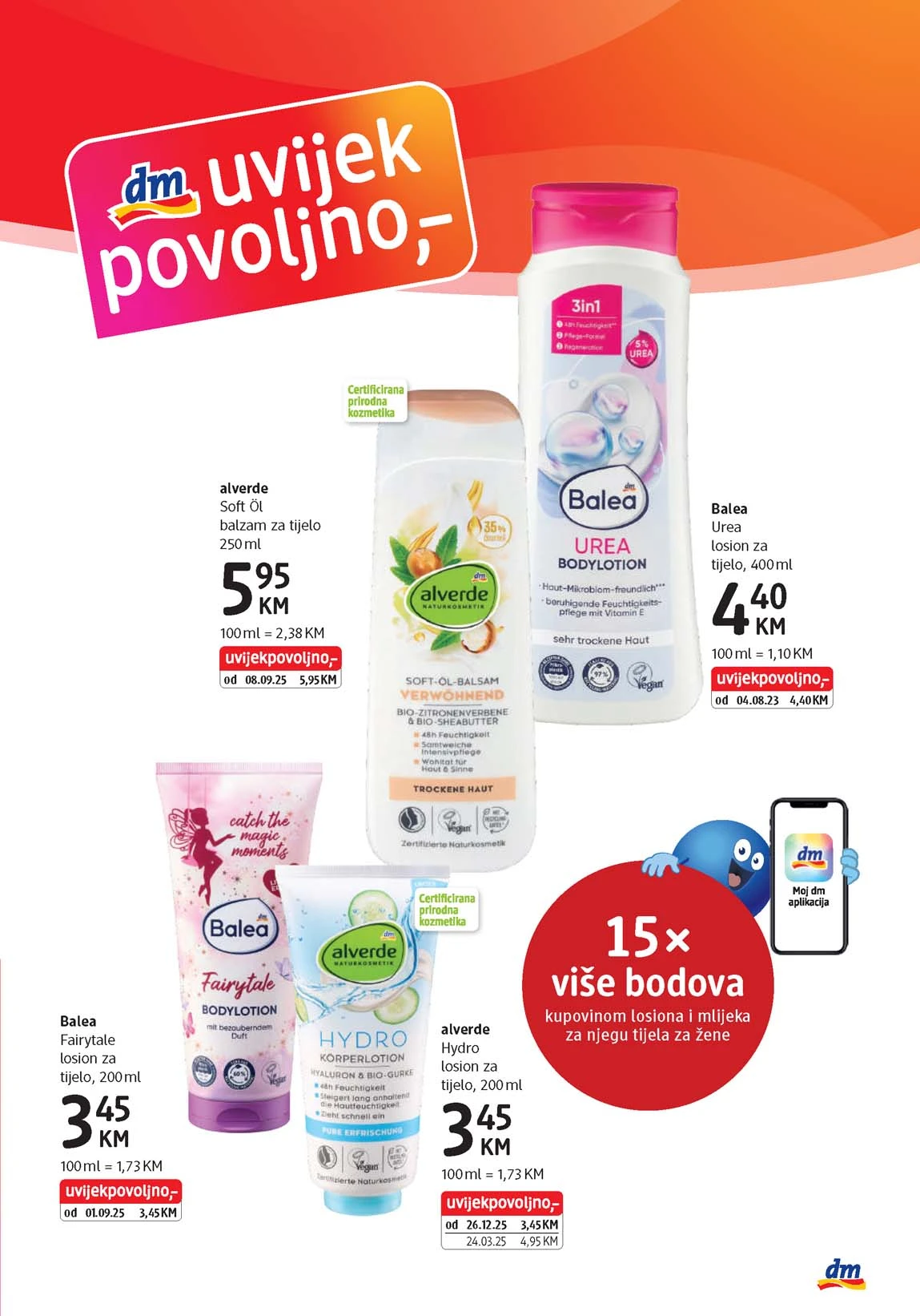 dm akcija katalog sniženja