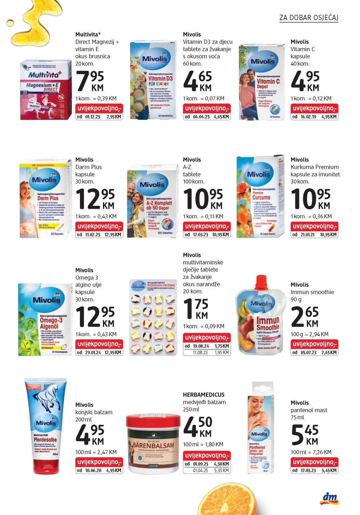 dm akcija katalog sniženja