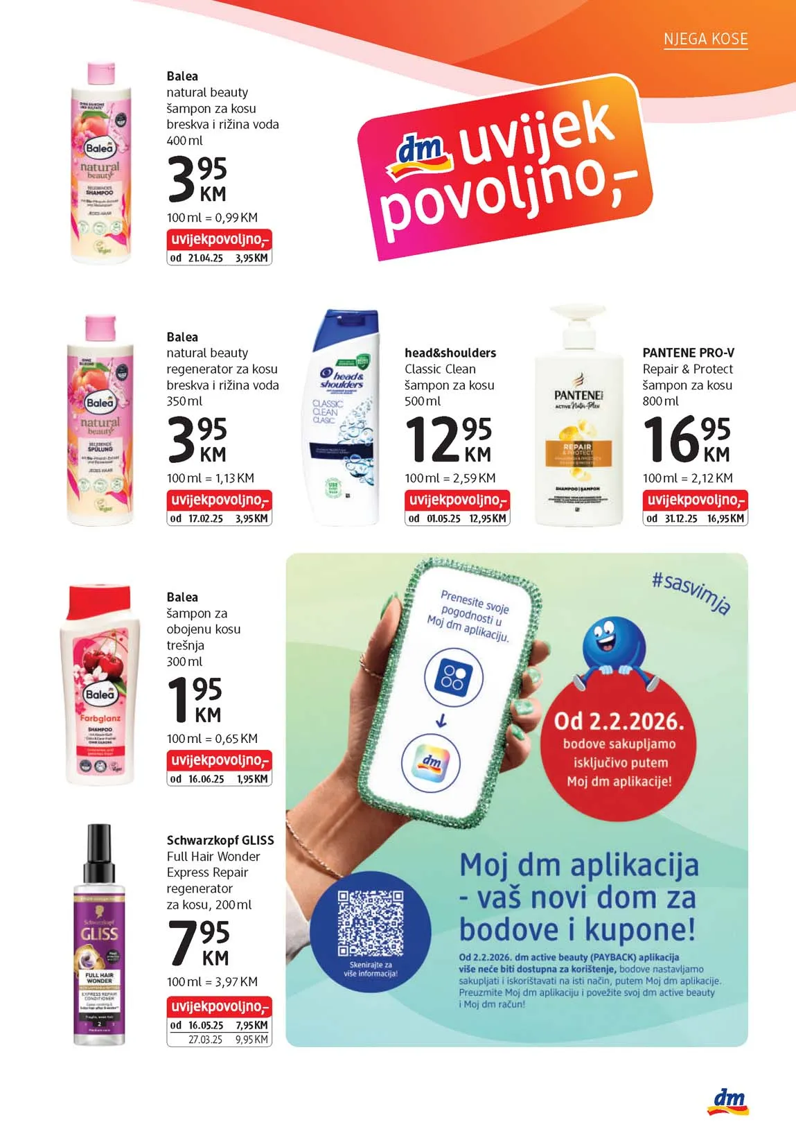 dm akcija katalog sniženja