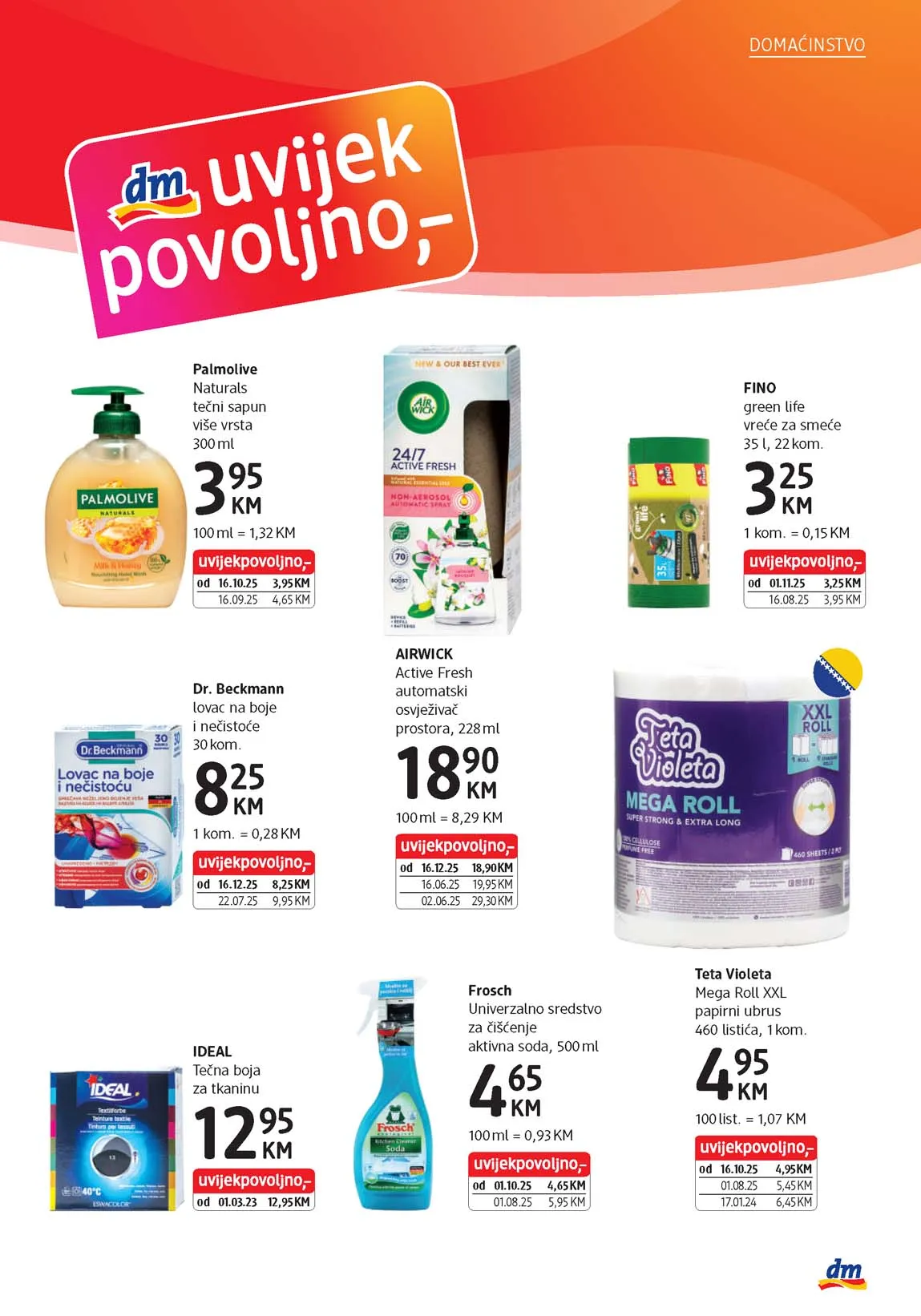 dm akcija katalog sniženja