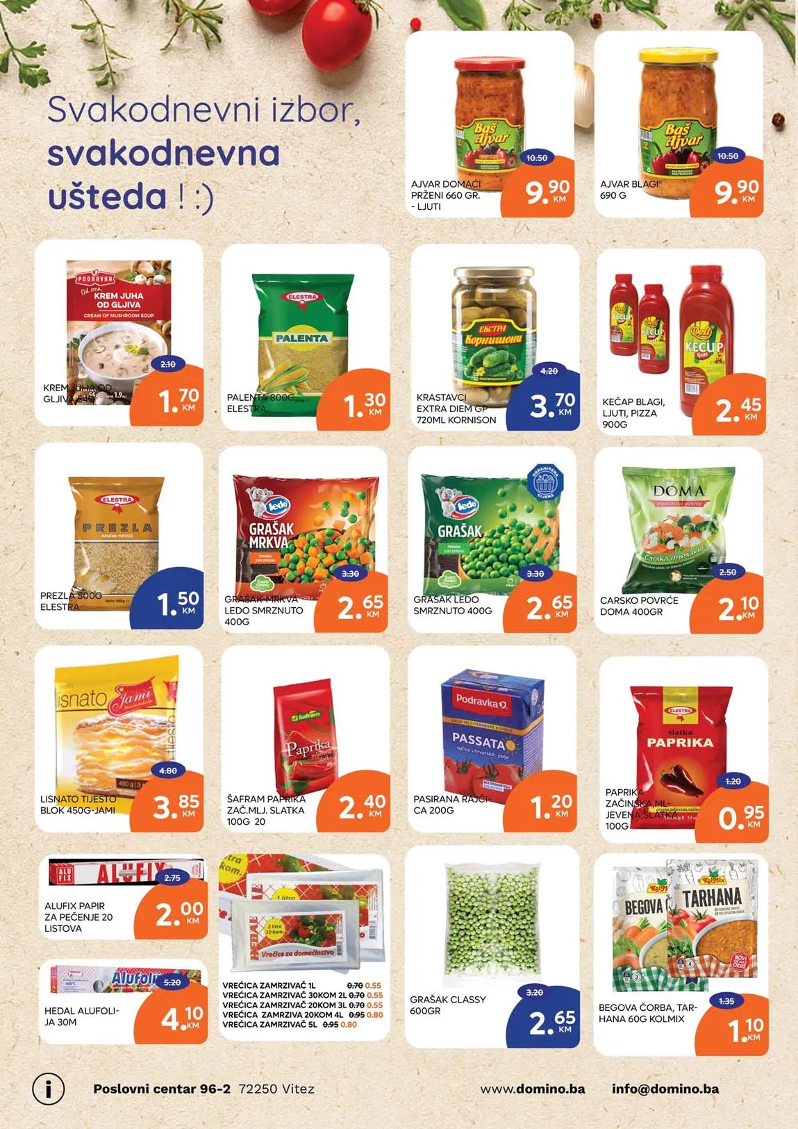 Domino diskont Akcija Snizenja