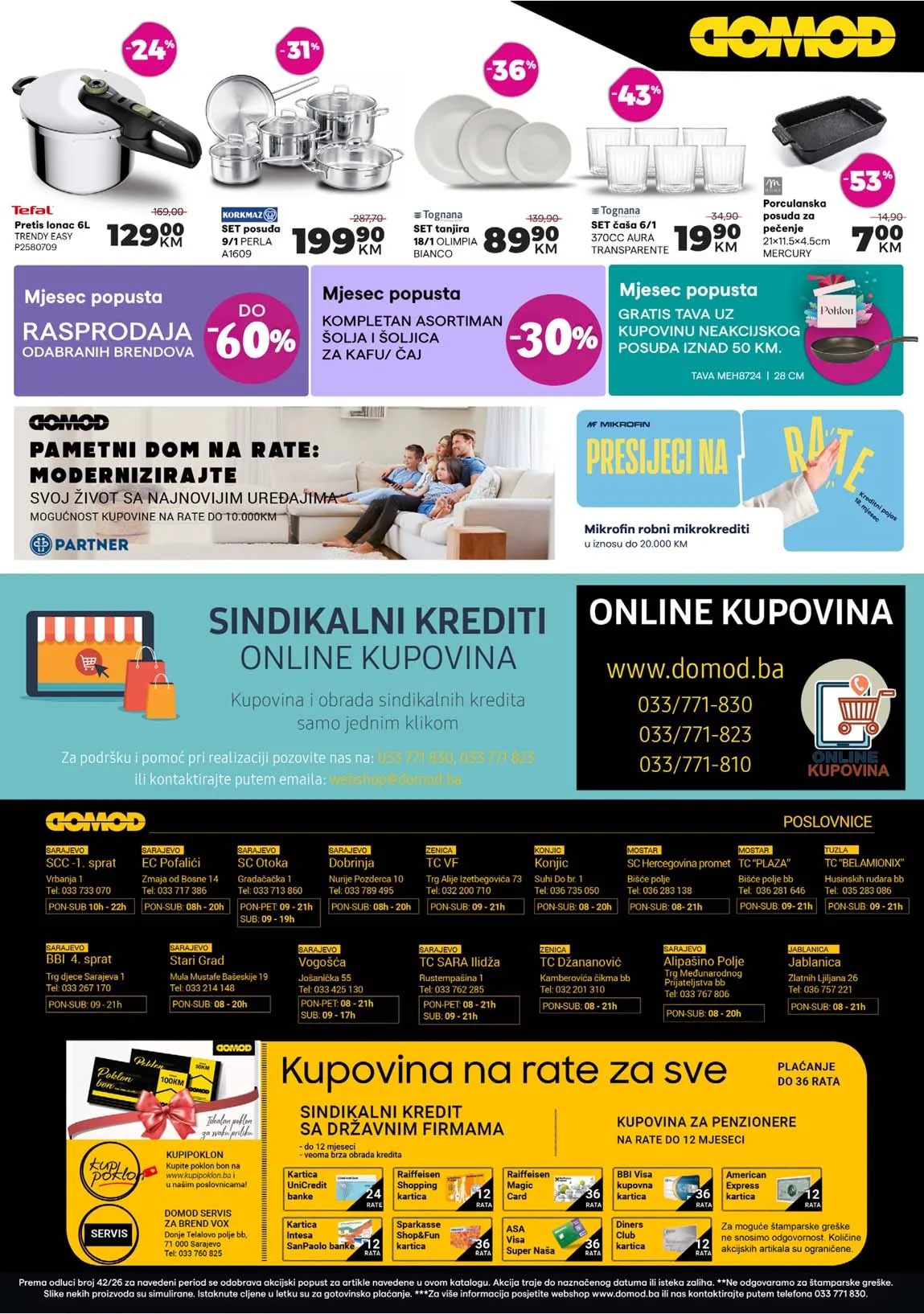 Katalog domod kataloška ponuda Katalozi domod Sniženja