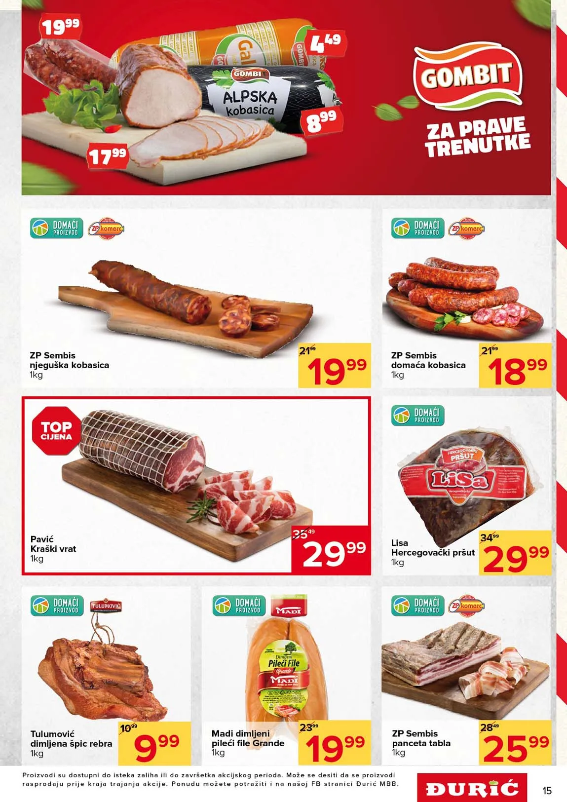 ĐURIĆ akcija Katalozi Snizenja