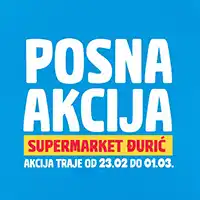 Đurić posna akcija – katalog sniženja do 1. marta 2026