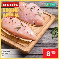 ĐURIĆ Supermarketi Vikend akcija sniženja do 26.10.2025
