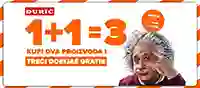 Đurić Supermarketi akcija 1+1=3 – Sniženja do 11.02.2026