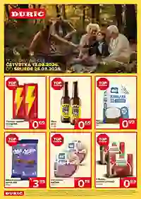 Đurić Supermarketi akcija – novi katalog sniženja do 25.03.2026