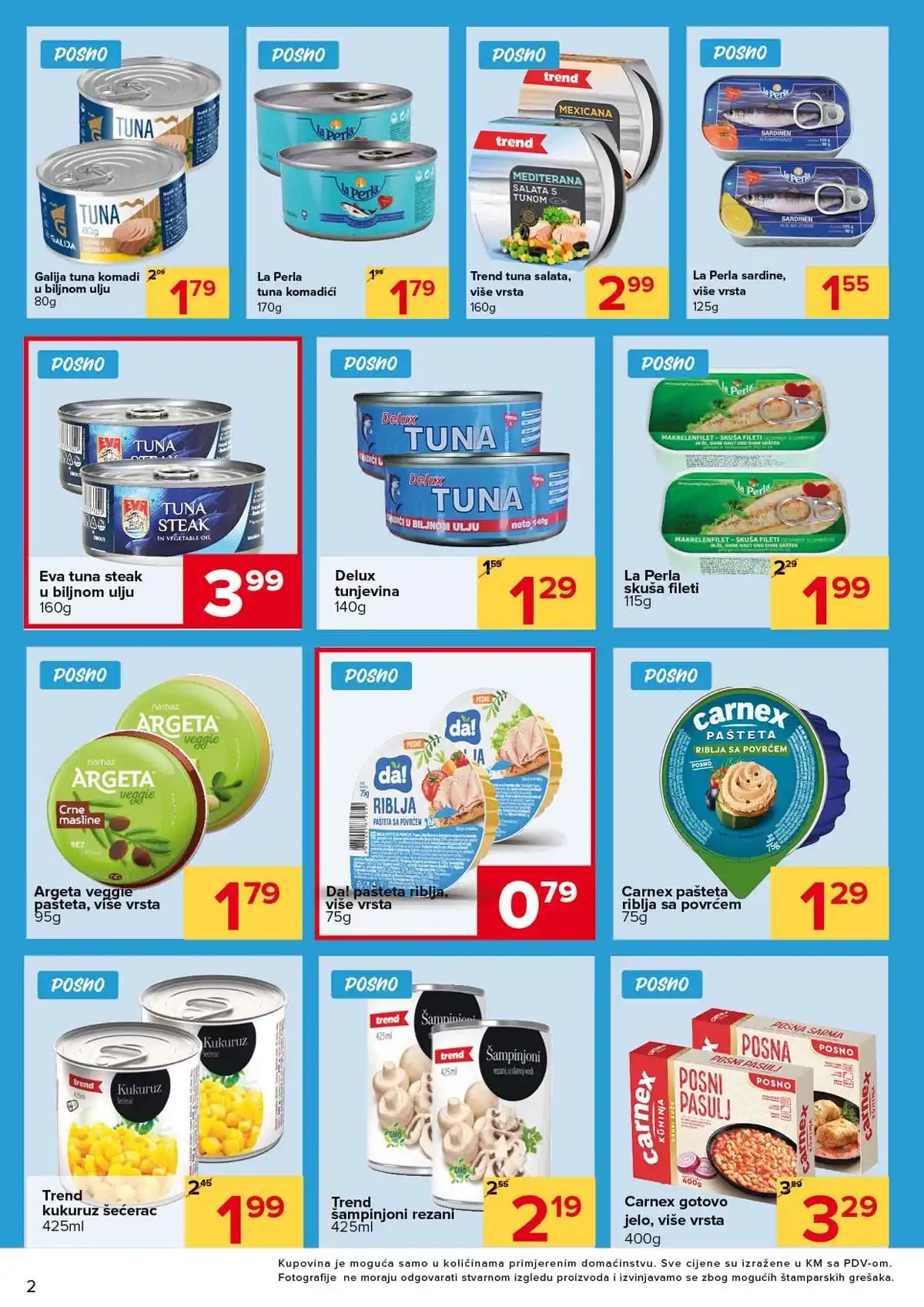 Đurić katalog sniženja do 11. marta 2026 – prehrana i kućne potrepštine stranica 2