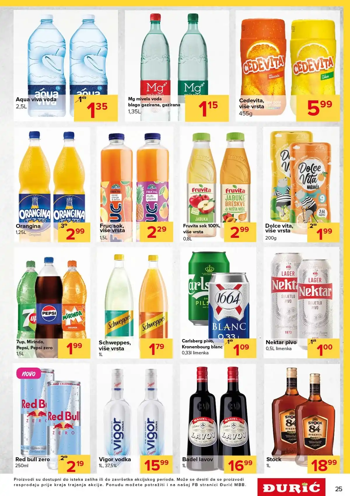 Đurić katalog sniženja do 11. marta 2026 – prehrana i kućne potrepštine stranica 25
