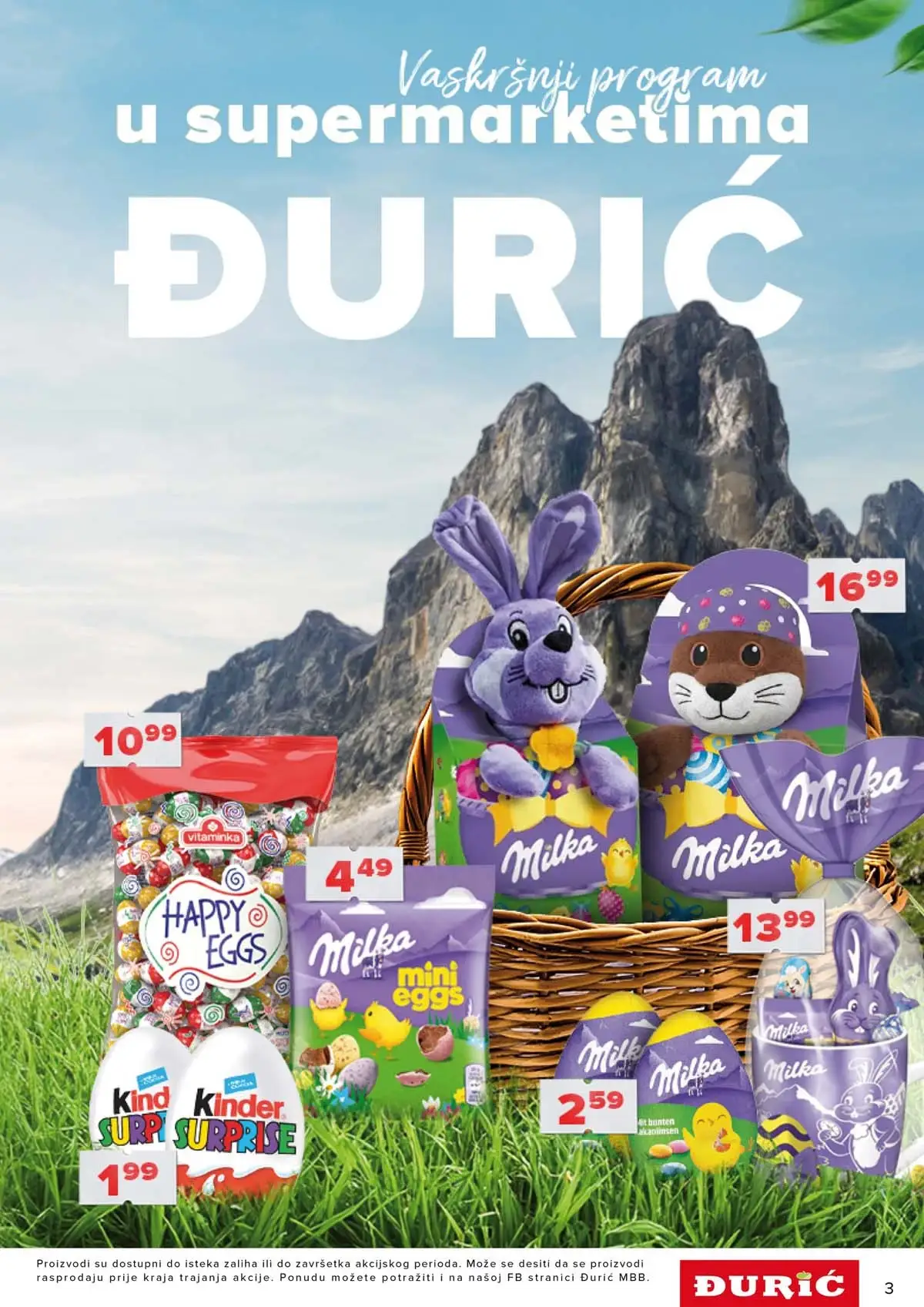 Đurić vikend katalog akcija i popusta do 12. aprila 2026 – stranica 3