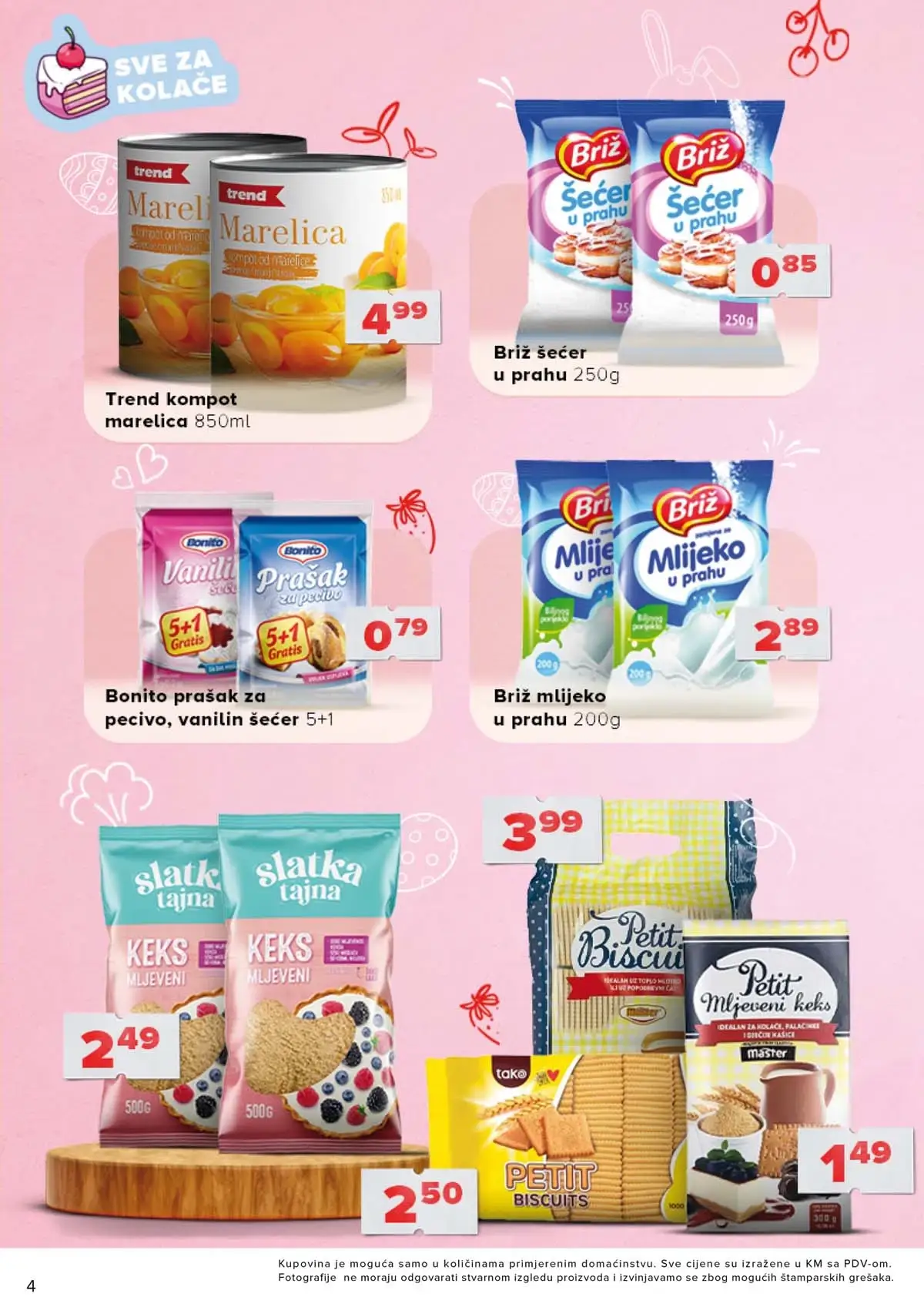 Đurić katalog sniženja do 12. aprila 2026 – prehrana i kućne potrepštine stranica 4