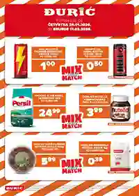 Đurić Supermarketi akcija – katalog sniženja do 11.02.2026