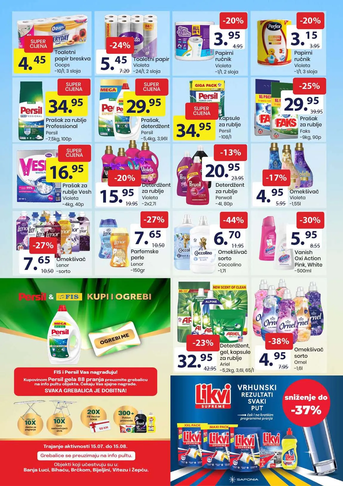 FIS vikend akcija sniženja