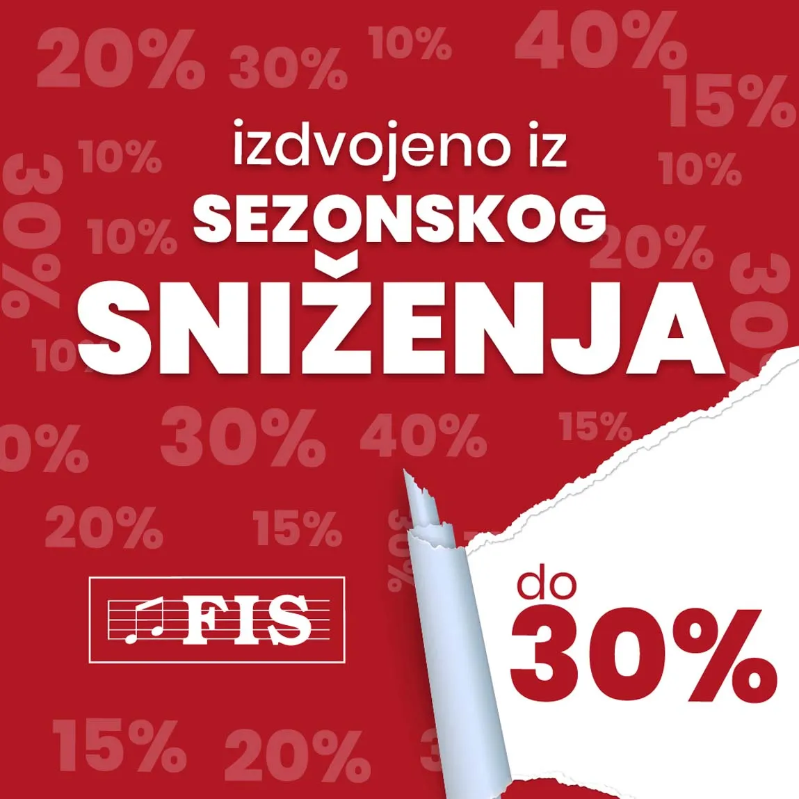 FIS Vitez - Izdvojeno iz SEZONSKOG SNIŽENJA - KATALOŠKA AKCIJA