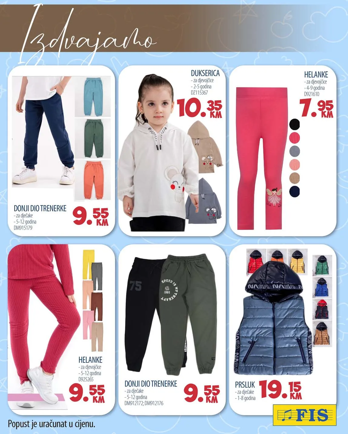 FIS VITEZ kataloška ponuda