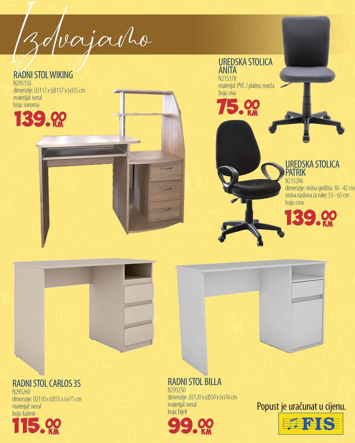 FIS VITEZ kataloška ponuda