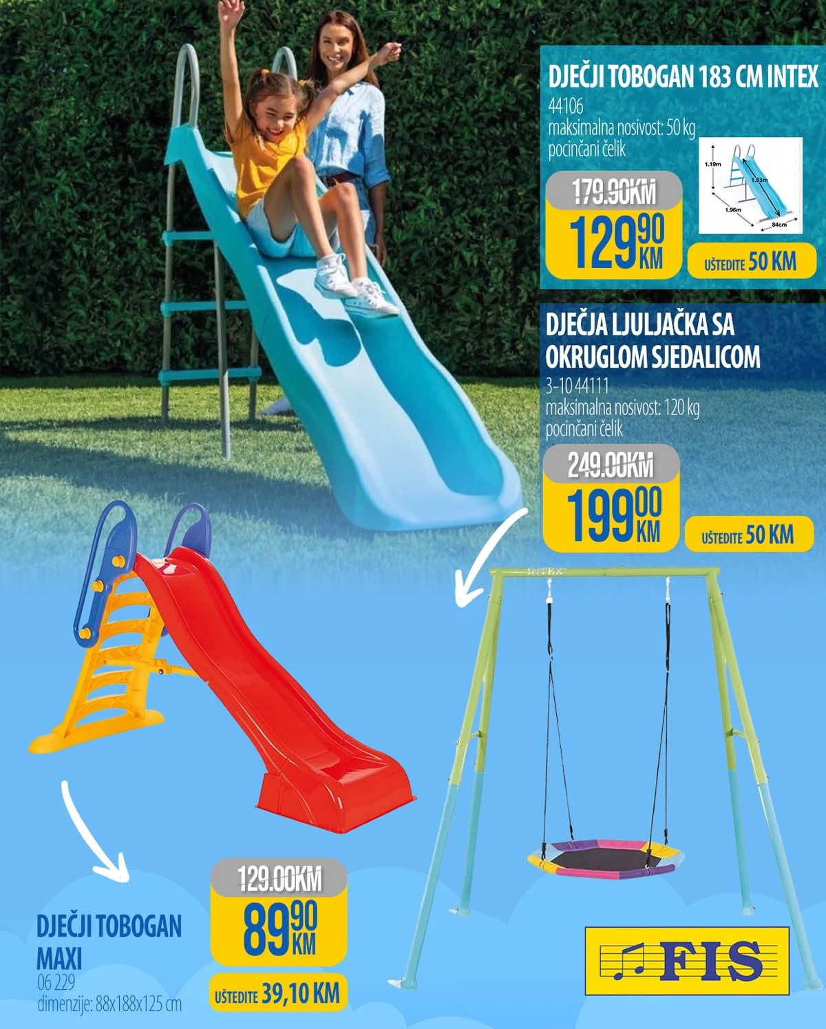FIS akcija dječje igračke katalog strana 3 sniženja do 08.03.2026