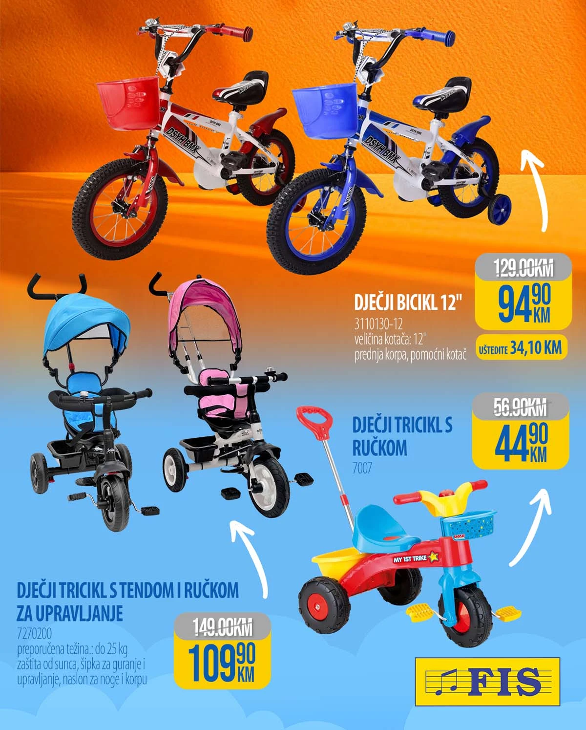 FIS akcija dječje igračke katalog strana 5 sniženja do 08.03.2026