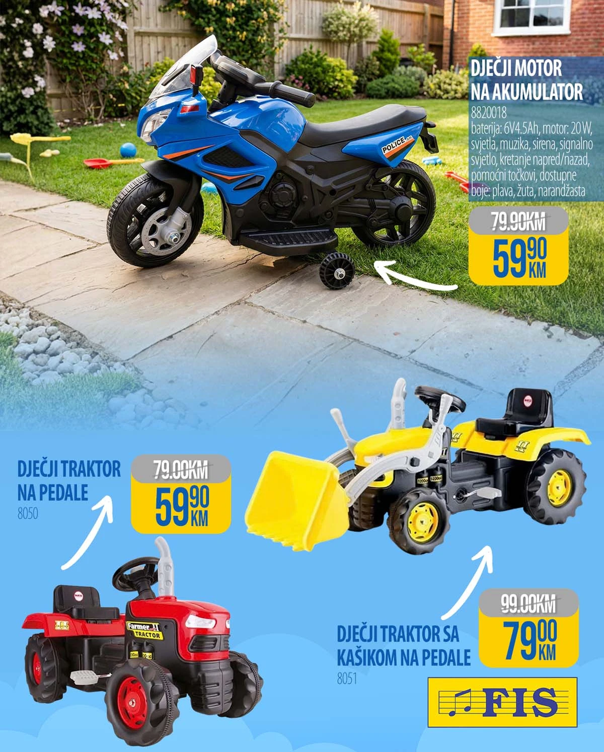 FIS akcija dječje igračke katalog strana 6 sniženja do 08.03.2026