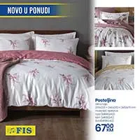 FIS Akcija Novo u ponudi  -  POSTELJINE