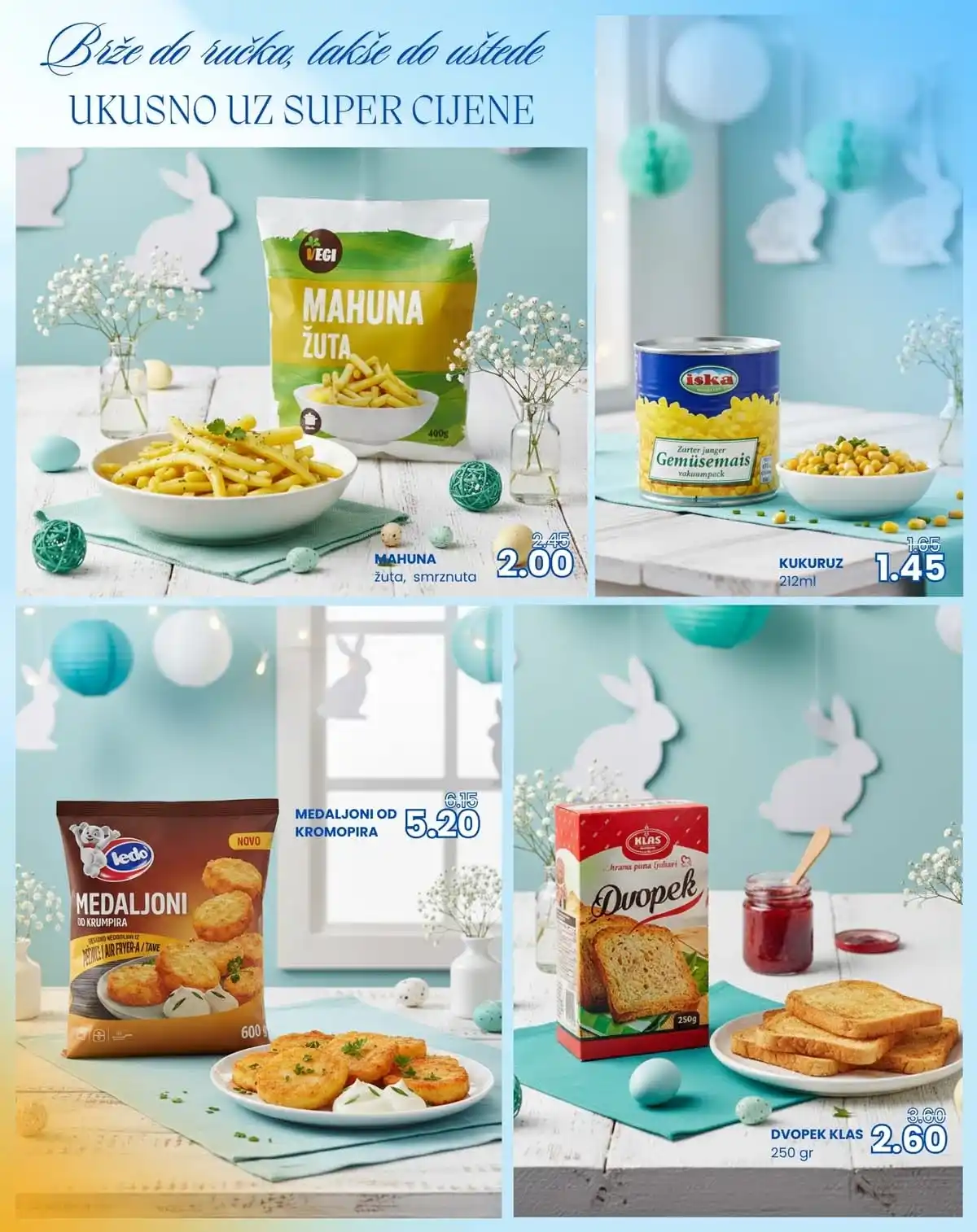 FIS katalog ponuda za posnu trpezu strana 4 akcija na posne proizvode do 15. marta 2026.