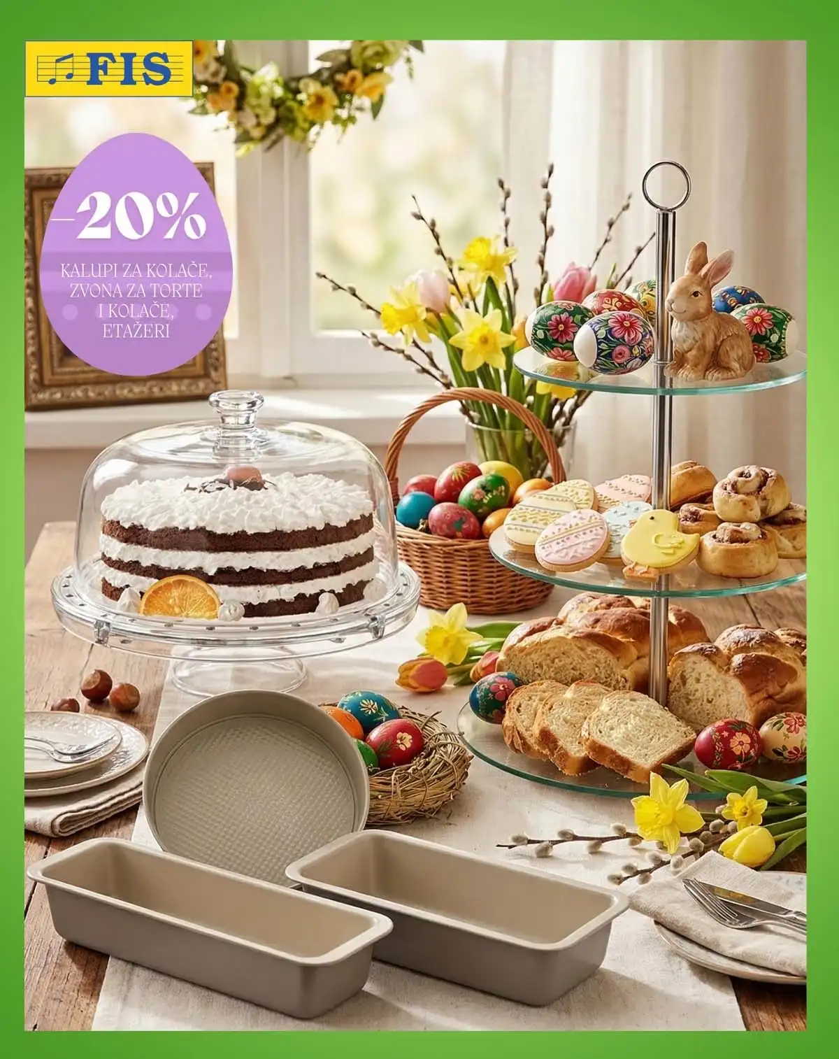 FIS akcija – sniženja prehrambenih i kućnih proizvoda