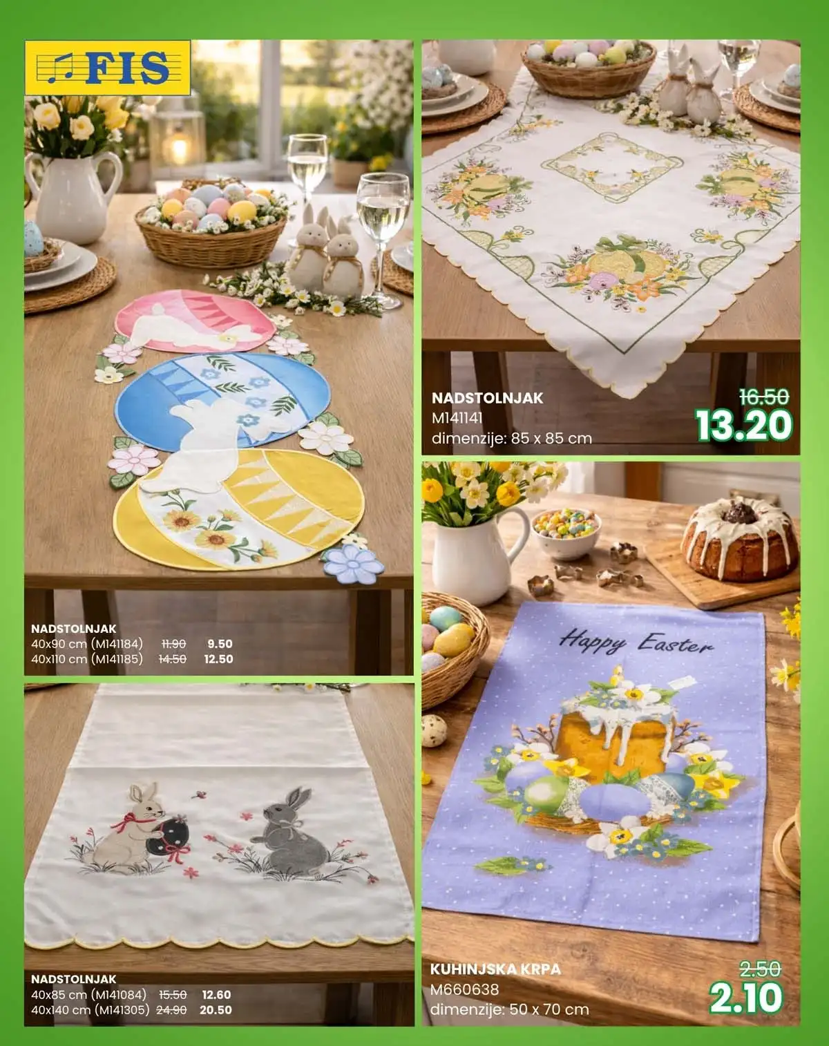 FIS katalog sniženja – proizvodi za domaćinstvo i prehranu