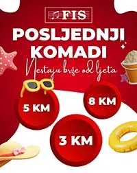 FIS akcija rasprodaja ljetne kolekcije - POSLJEDNI KOMADI NESTAJU BRŽE OD LJETA - sniženja do isteka zaliha