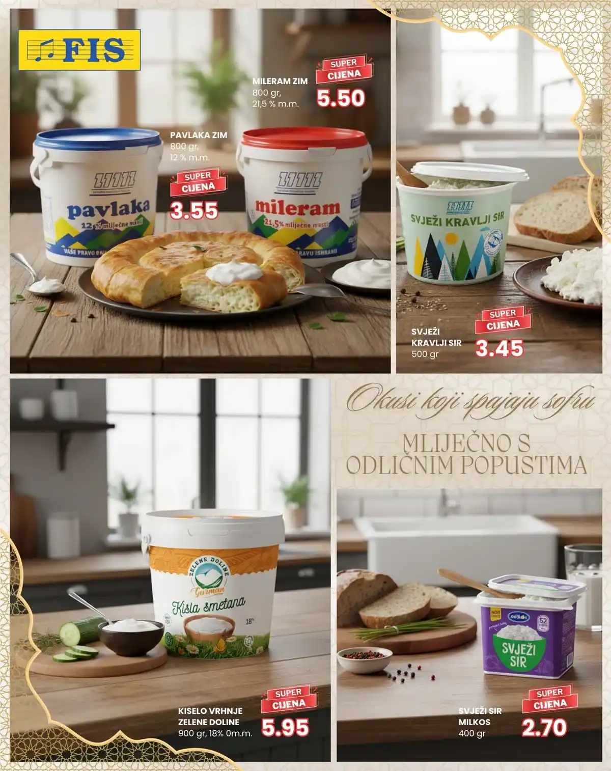 FIS Ramazanska akcija kućne potrepštine i higijenski proizvodi na sniženju do 01. marta 2026