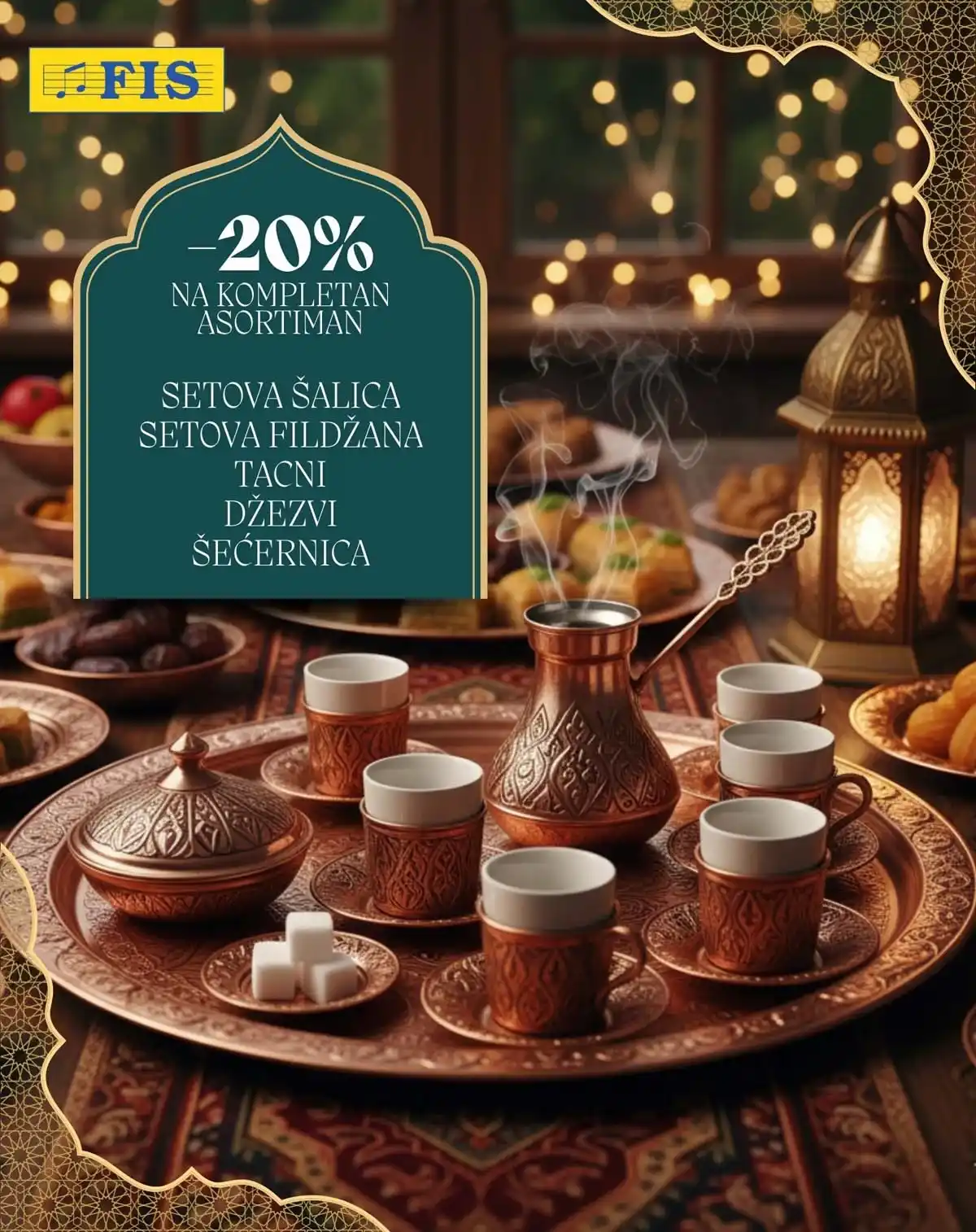 FIS Ramazanska akcija dodatna sniženja hrane i pića do 01. marta 2026