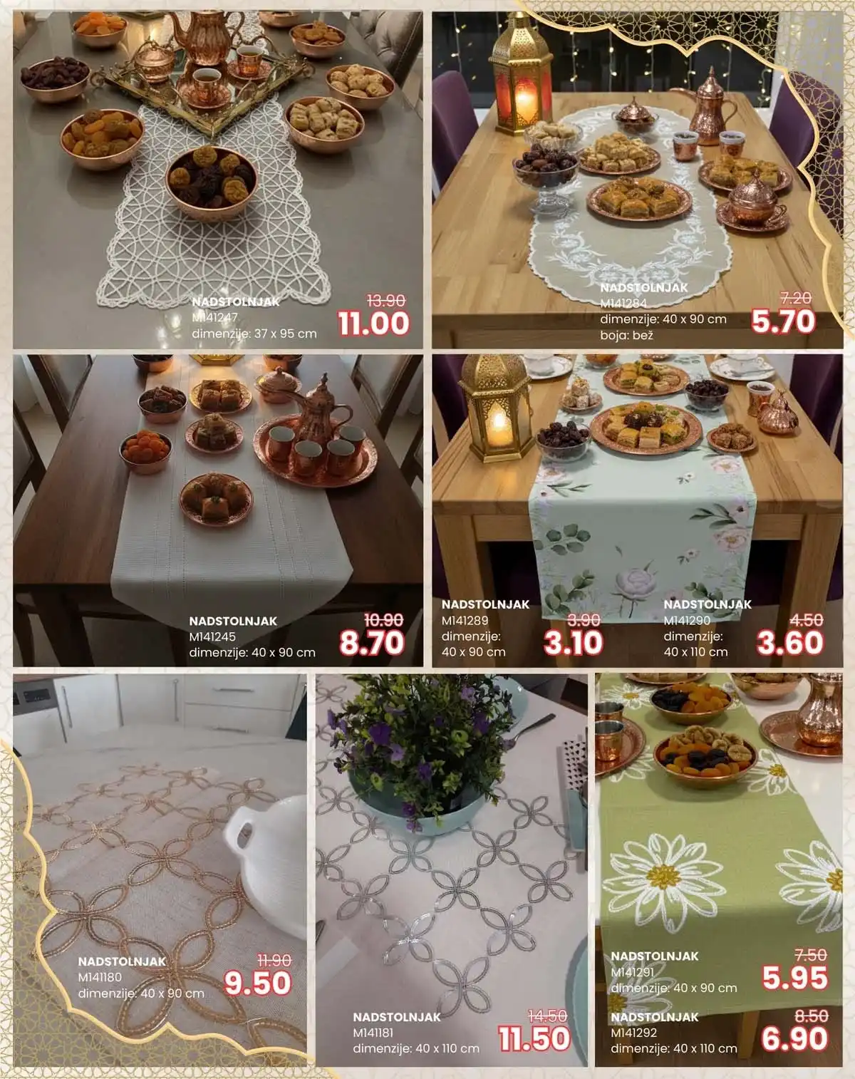 FIS Ramazanska akcija tekstil za dom i dodatna oprema na sniženju do 01. marta 2026