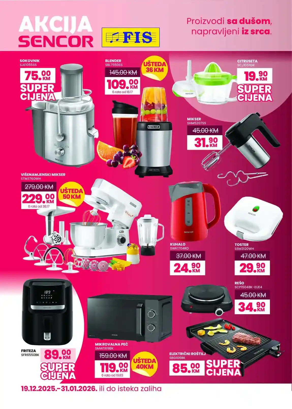 Vikend akcija FIS sniženja FIS vikend akcija sniženja