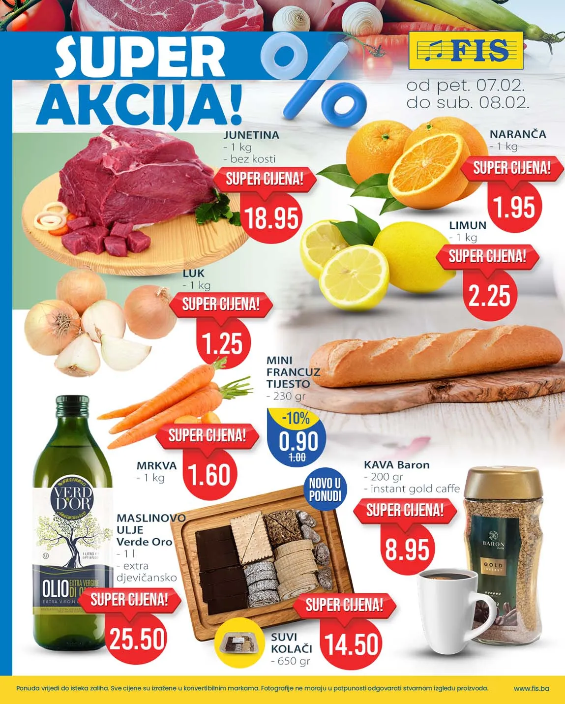 FIS Akcija super vikend akcija sniženja do 08.02.2025