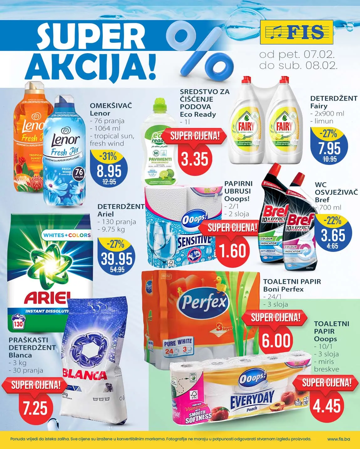 Fis vikend akcija snizenja