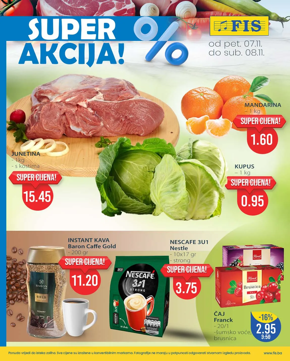 Fis vikend akcija snizenja