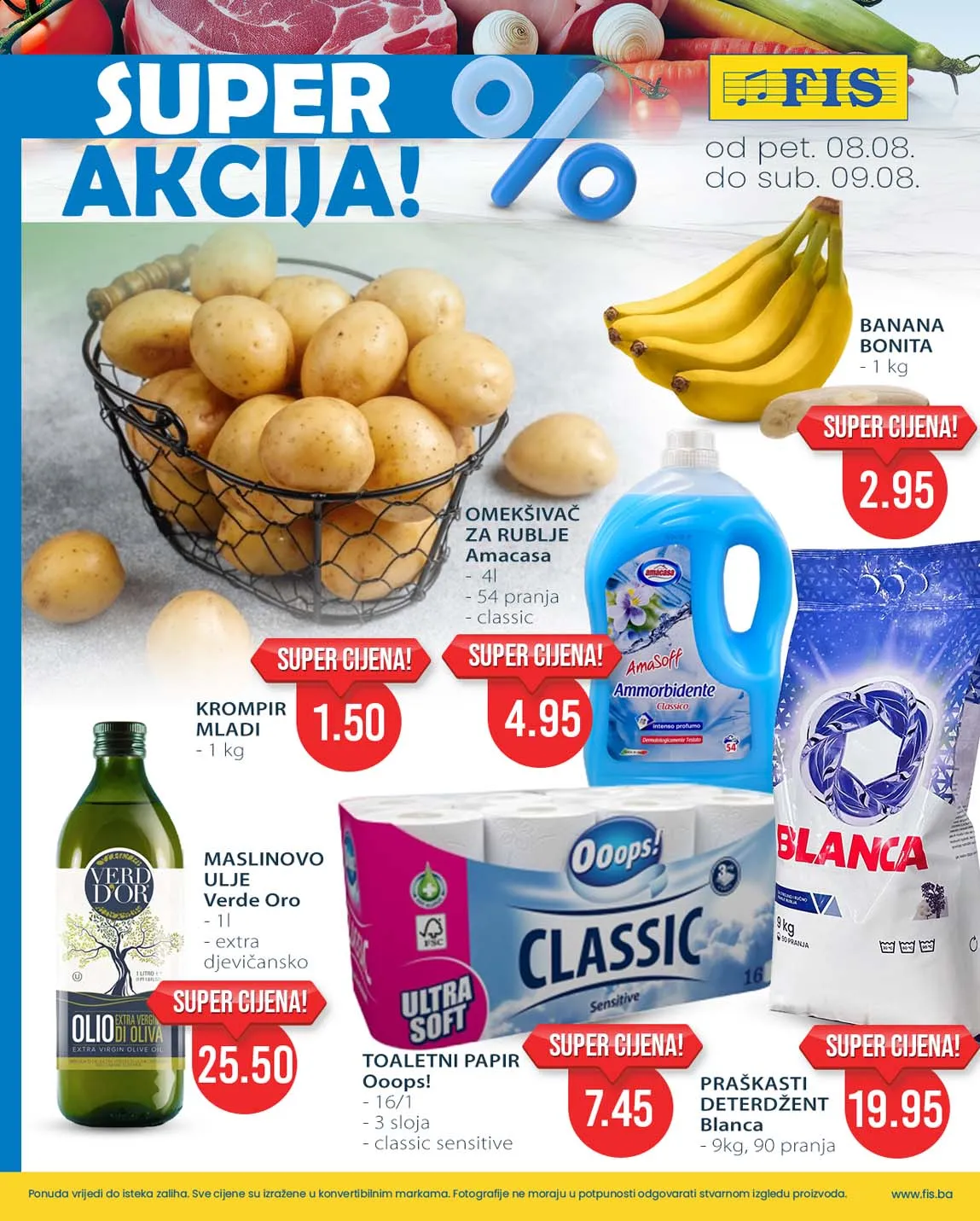 FIS Akcija Vikend sniženja do 09.08.2025. 