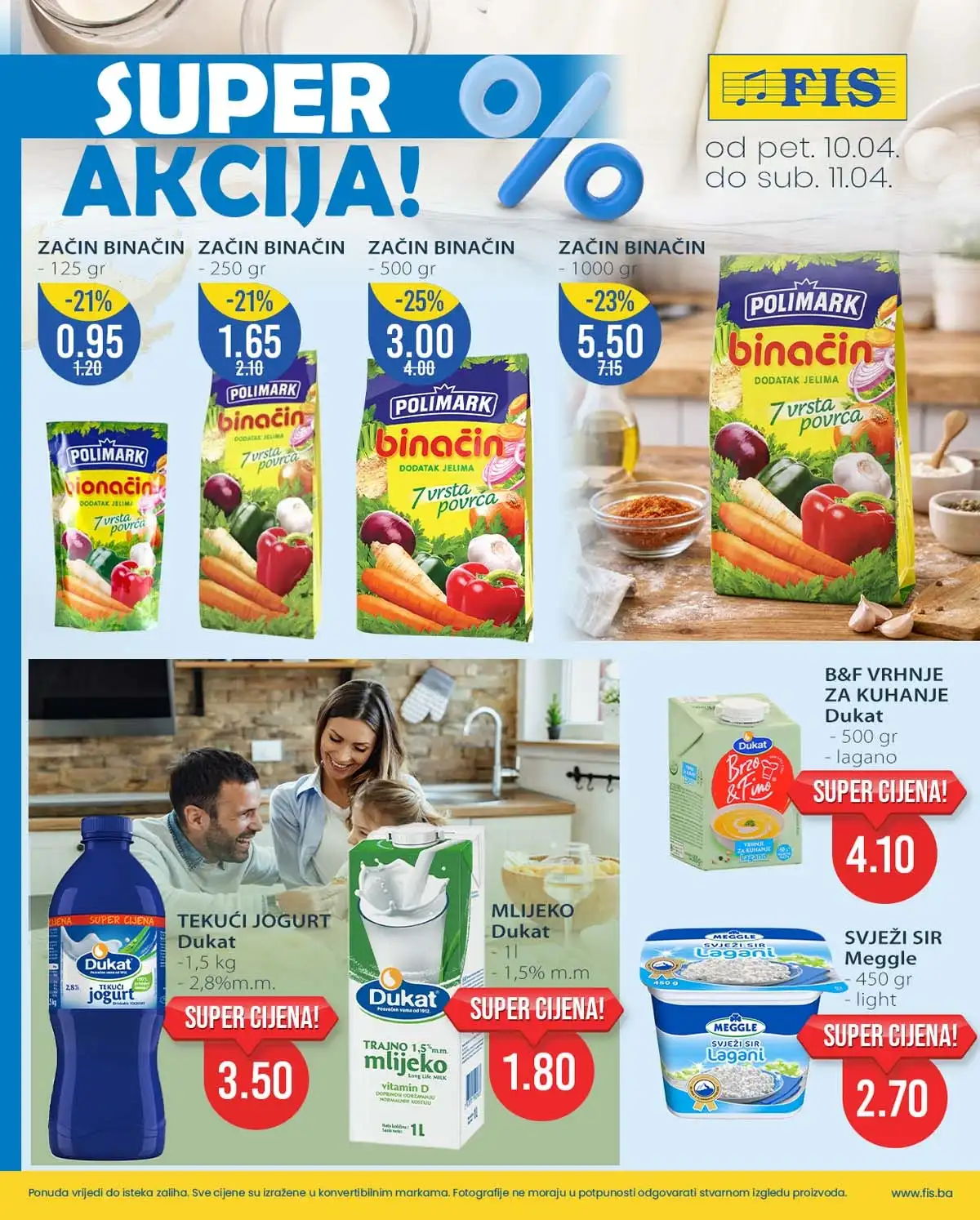 FIS katalog vikend akcije prehrana piće i kućni proizvodi na sniženju april 2026 strana 3