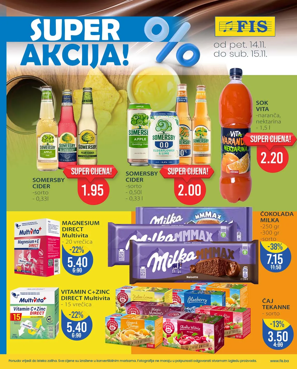 Fis vikend akcija snizenja Fis vikend akcija snizenja