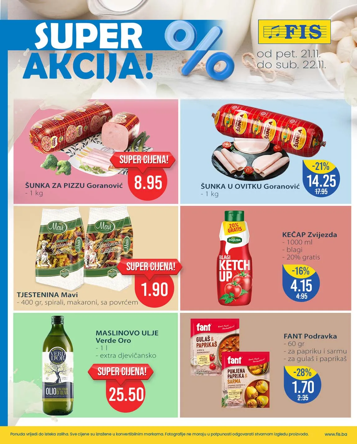 Fis vikend akcija snizenja