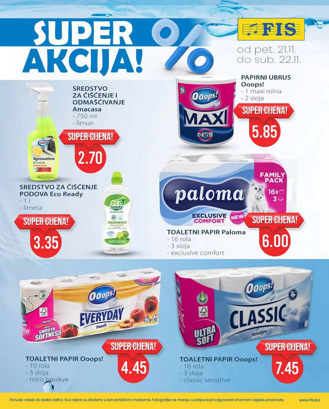 Fis vikend akcija snizenja