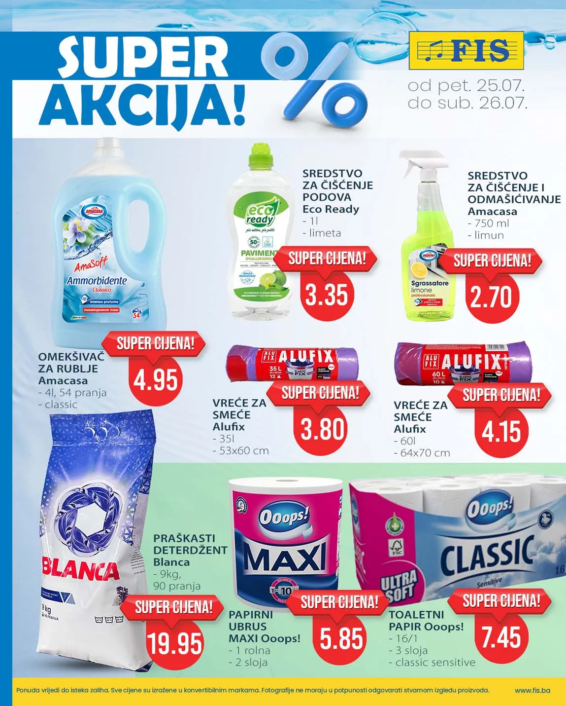 FIS vikend akcija sniženja