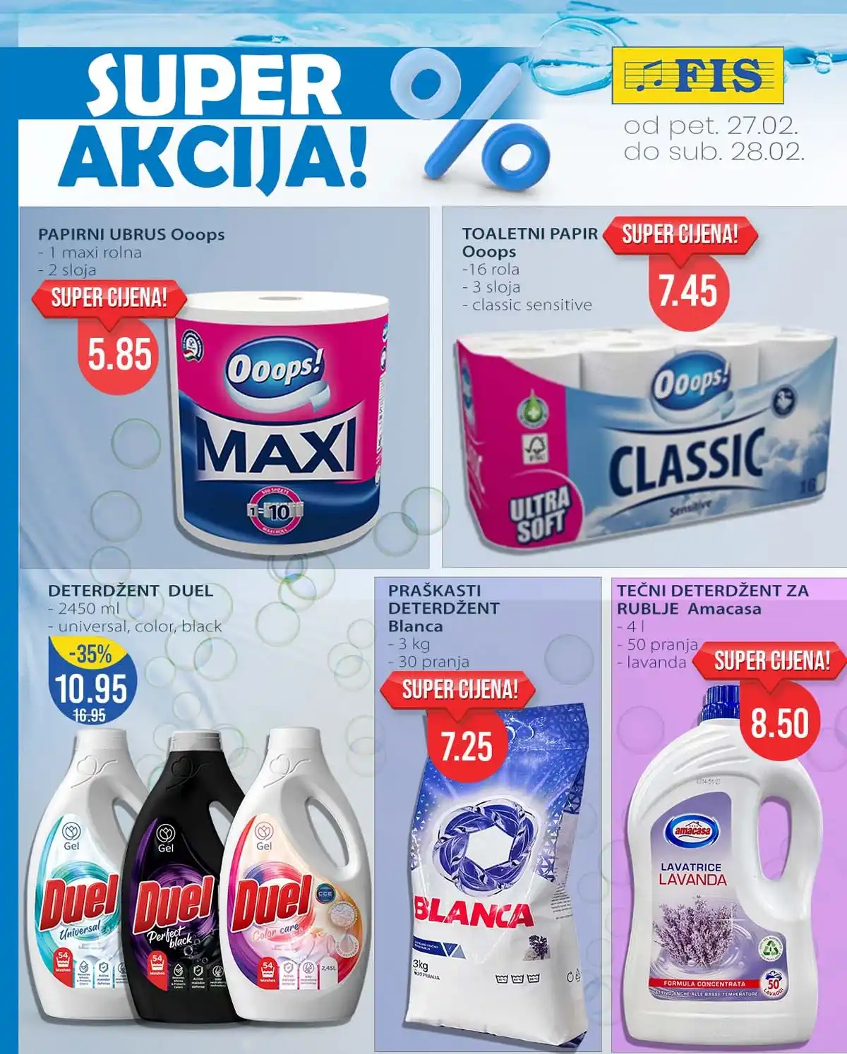 FIS akcija sniženja prehrane FIS akcija prehrane sniženja