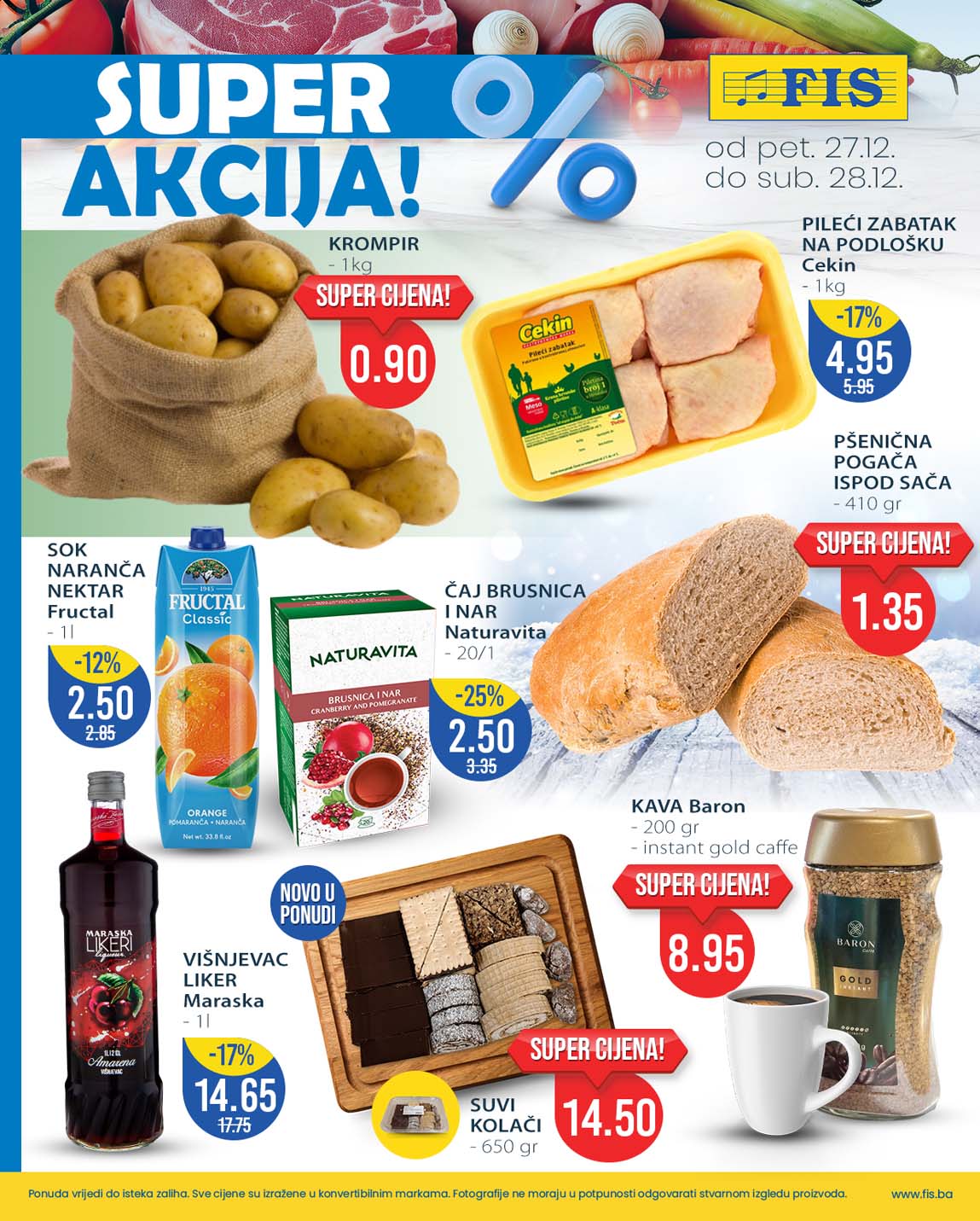 Fis vikend akcija snizenja