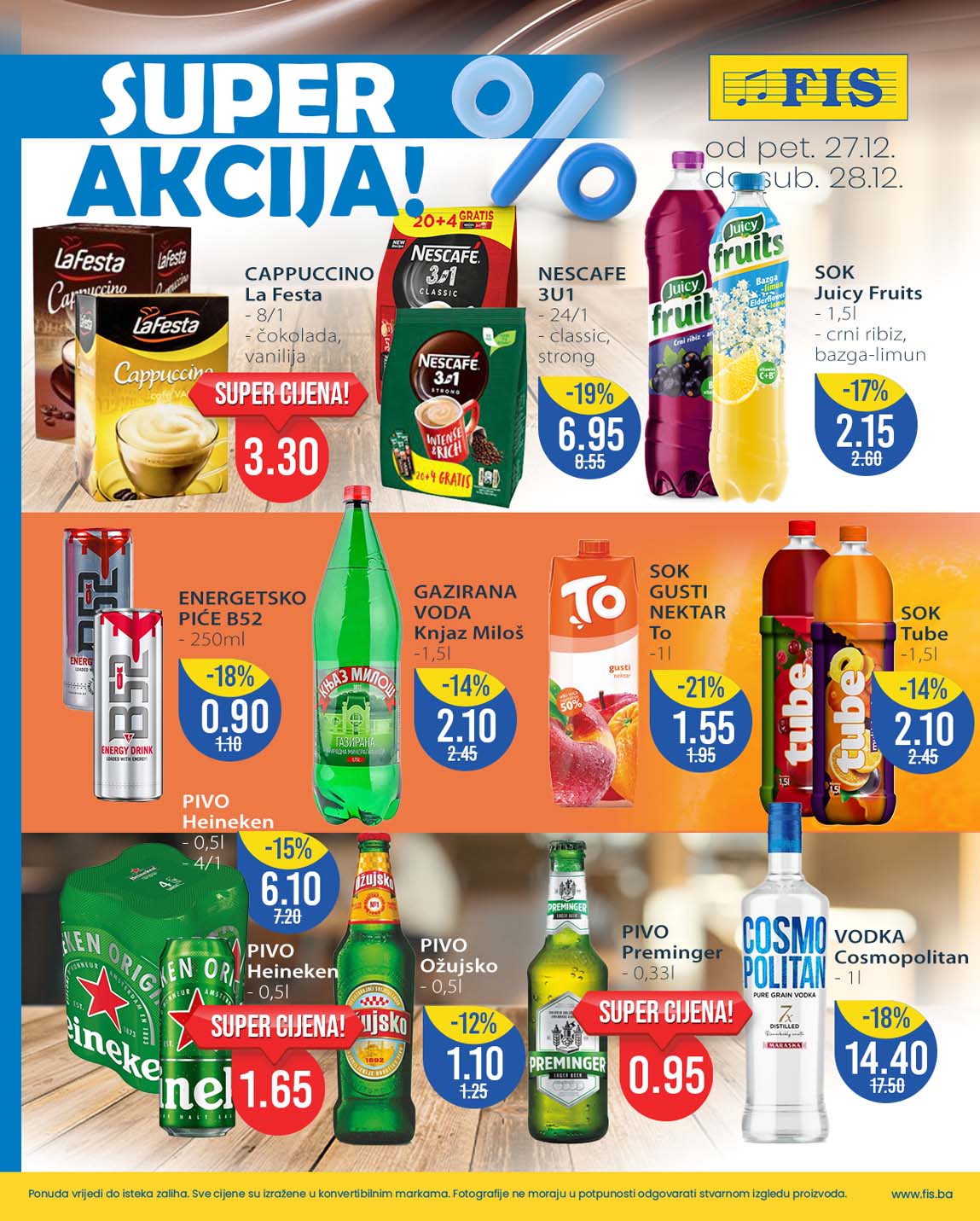 Fis vikend akcija snizenja